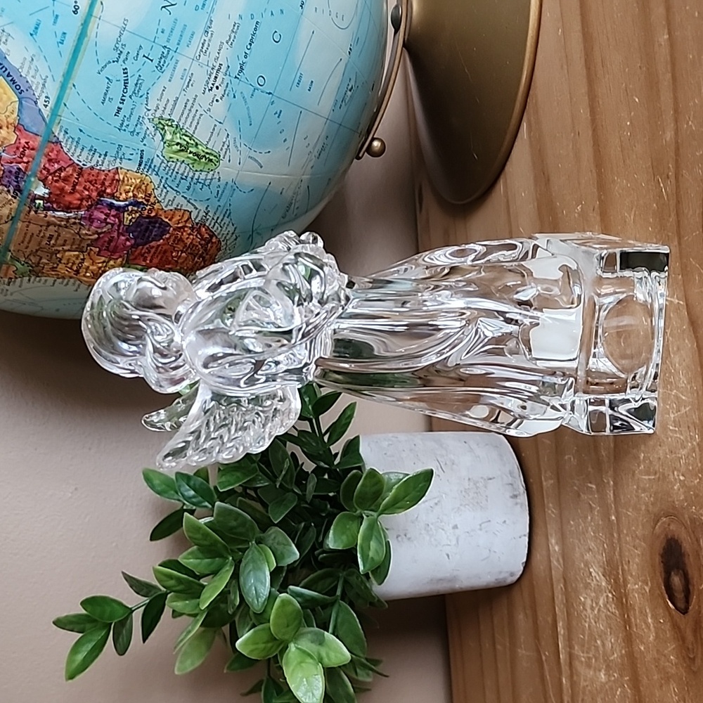 Mikasa Clear Glass Angel Figurine - Picture 8 of 12